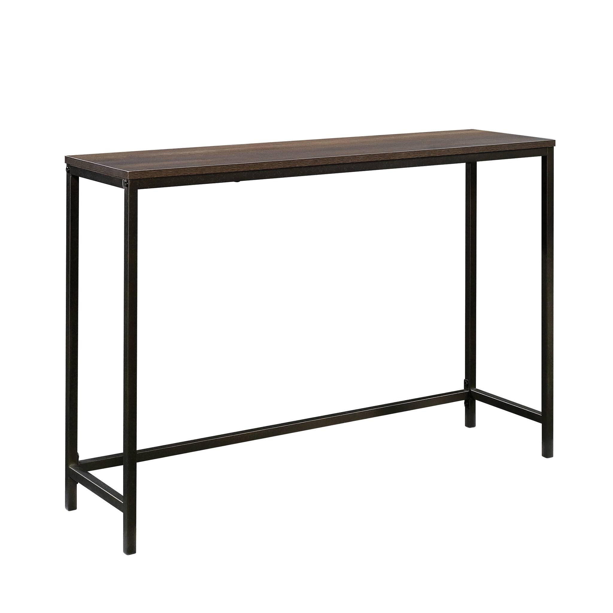 Sauder - North Avenue Sofa Table - Brown/Black - Front_Zoom