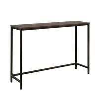 Sauder - North Avenue Sofa Table - Brown/Black - Front_Zoom
