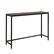 Front. Sauder - North Avenue Sofa Table - Brown/Black.