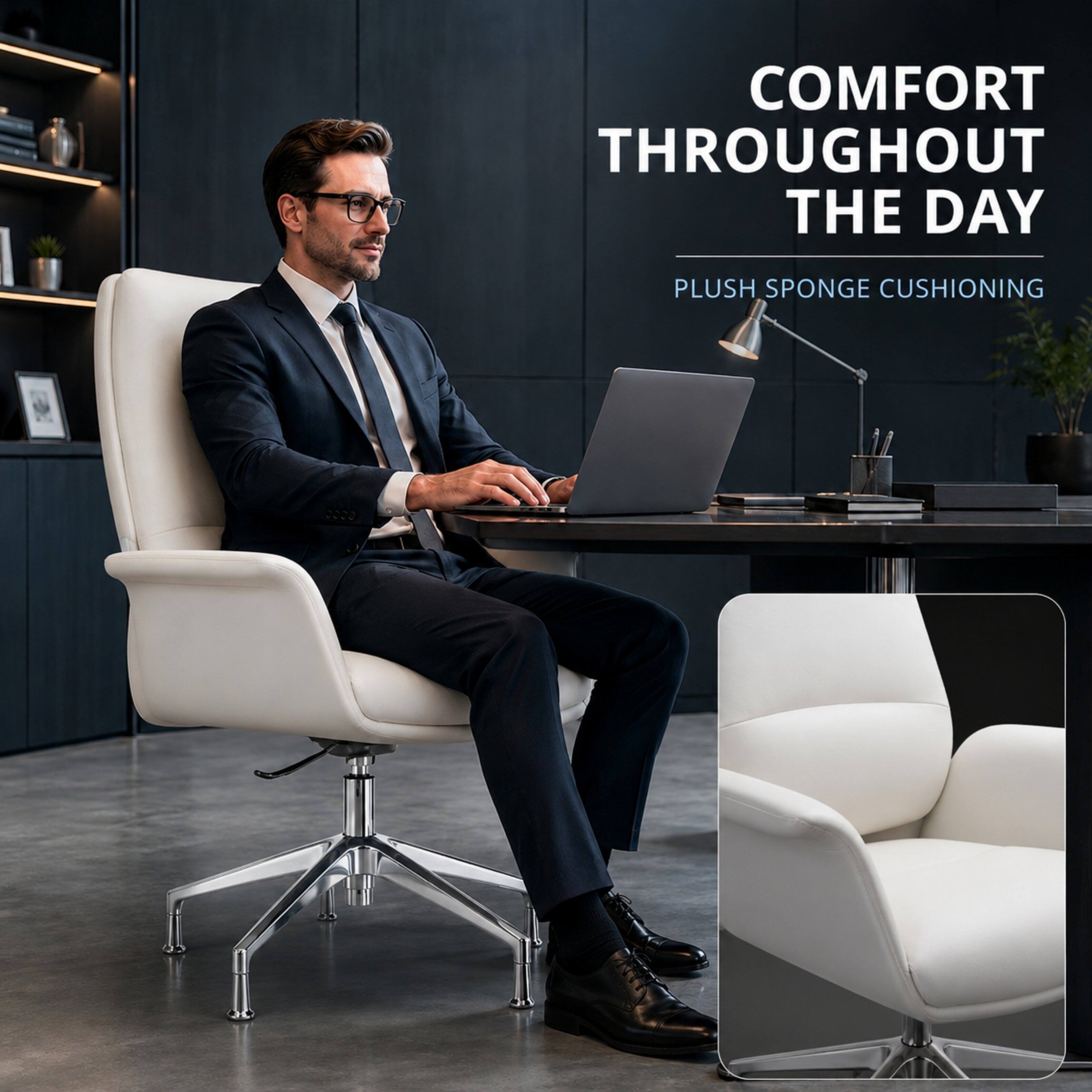 COMFORT THROUGHOUT THE DAY  
PLUSH SPONGE CUSHIONING