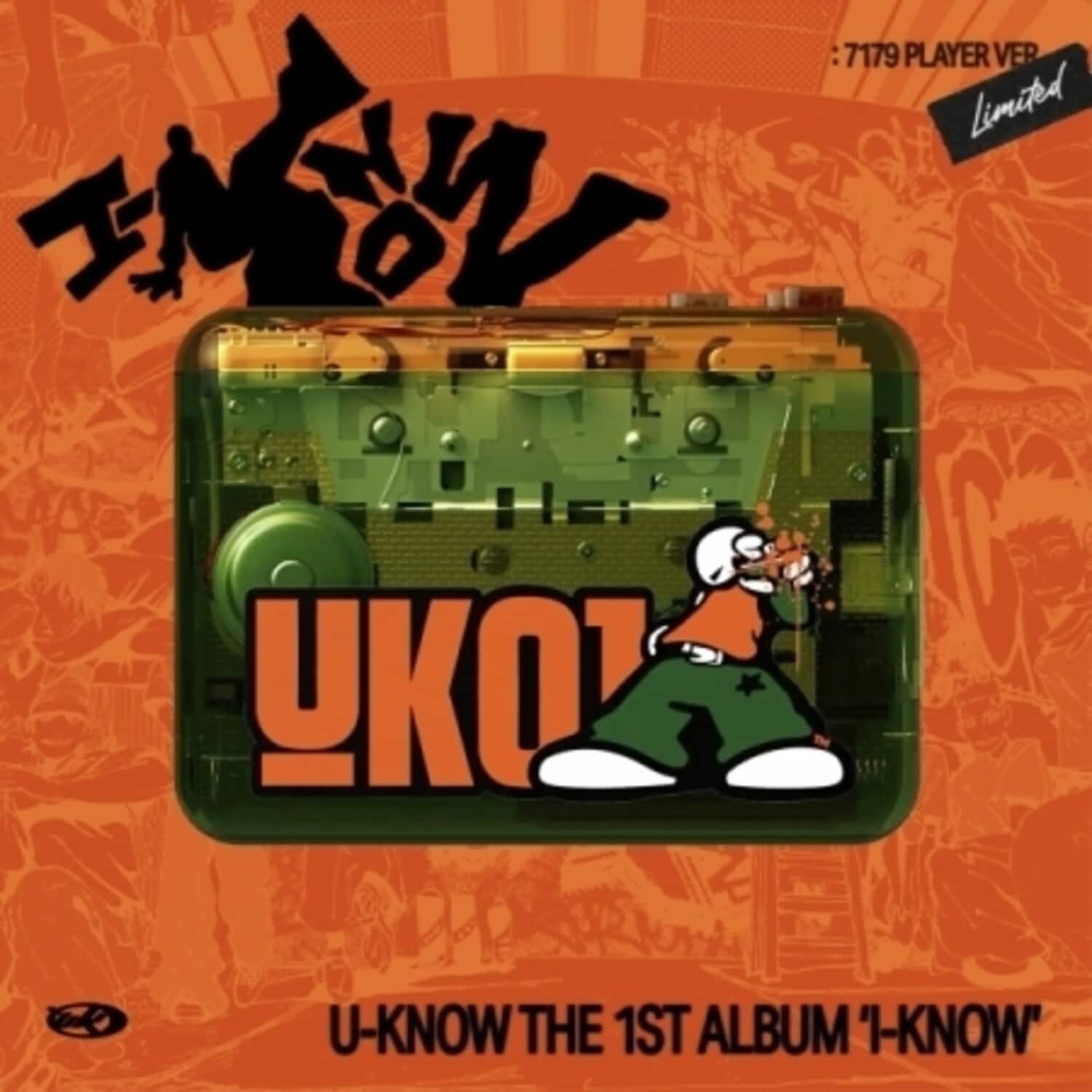 U-Know Yoonho - I-Know - 7179 Player Version - Limited - Cassette Player, Cassette Tape, Wired - CASSETTES