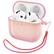 Front. Ornarto - ORNARTO for AirPods 4 Case (2024), Drop-Resistant TPU with LED Visible Bling Cover for AirPods 4th Gen-Aurora Pink - Aurora Pink.