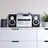 Alt View 3. Trexonic - Trexonic 3-Speed Vinyl Turntable Stereo System CD Player, Double Cassette Player, Bluetooth, FM Radio & USB/SD Recording - Black.