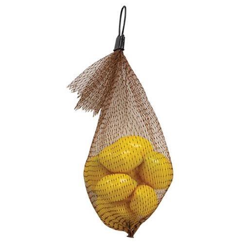 Front. BreeBe - 8/Pkg - Mini Lemon Bowl Fillers - Yellow.