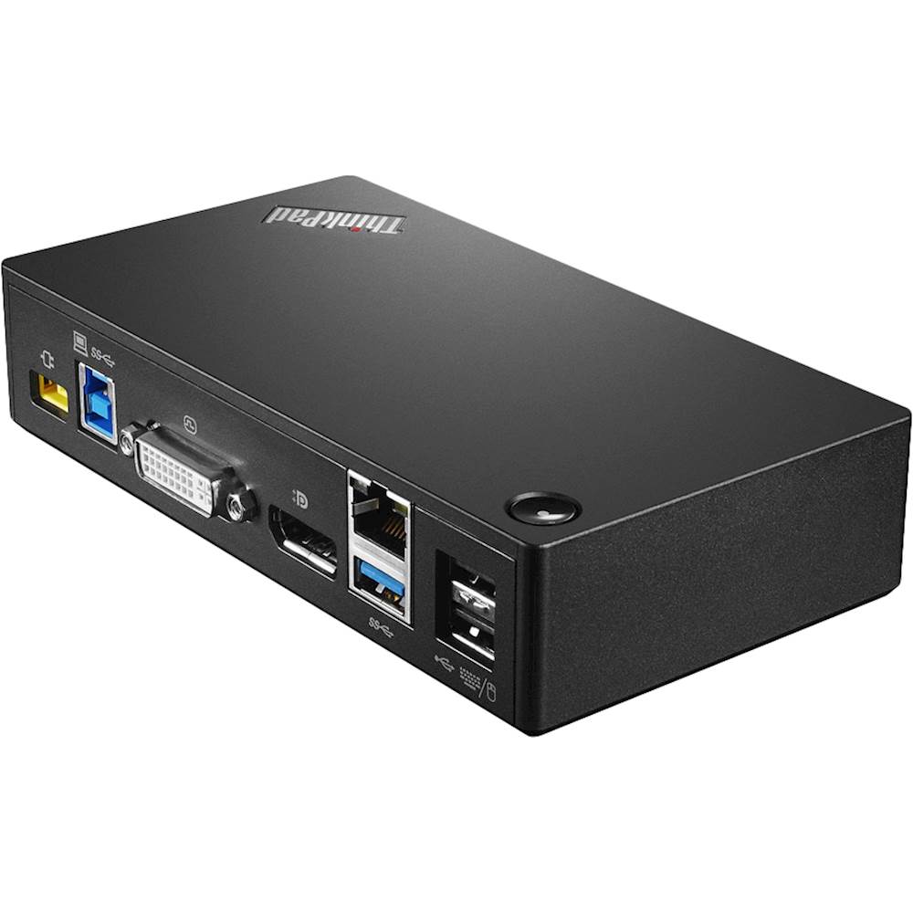 ryste navigation Seraph Lenovo ThinkPad Pro USB 3.0 Docking Station 40A70045US - Best Buy