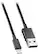 Front. Platinum™ - Apple MFi Certified 5' USB-to-Lightning Charge-and-Sync Cable - Black.