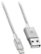 Front Zoom. Platinum™ - Apple MFi Certified 5' USB-to-Lightning Charge-and-Sync Cable - White.