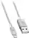 Front. Platinum™ - Apple MFi Certified 5' USB-to-Lightning Charge-and-Sync Cable - White.