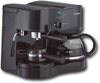 Best Buy: Mr. Coffee Steam Espresso Maker/Automatic Drip Coffee Maker ECM21