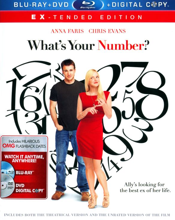  What's Your Number? [2 Discs] [Includes Digital Copy] [Blu-ray/DVD] [2011]