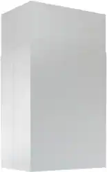 Zephyr - Duct Cover Extension for ZSL - Stainless Steel - Front_Zoom