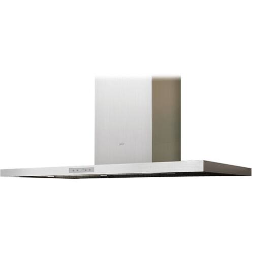 Angle View: Zephyr - Arc Collection Layers 42" Range Hood - Stainless steel and white glass