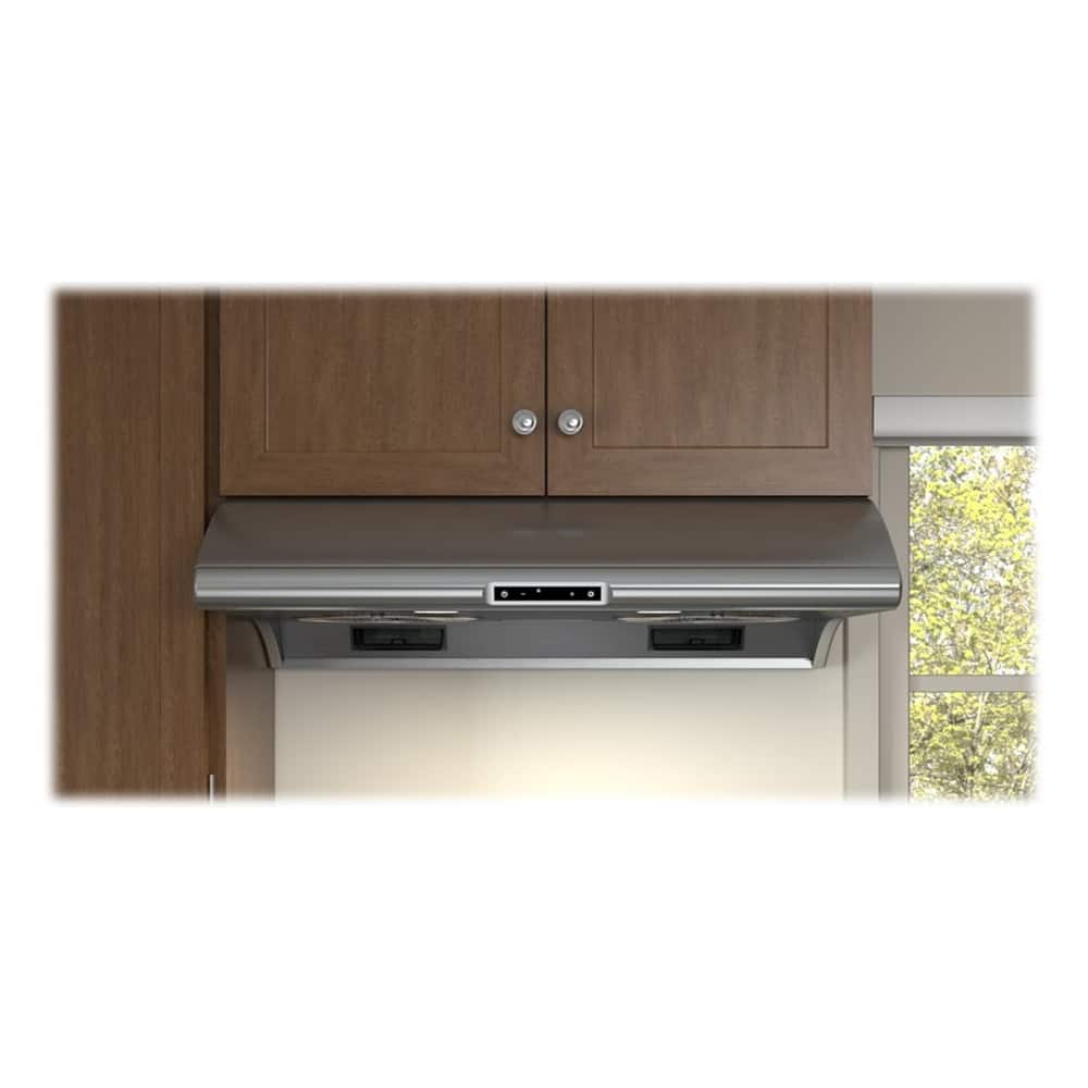 Zephyr - 30 inches - Under cabinet Range Hood - Stainless Steel - Front_Zoom