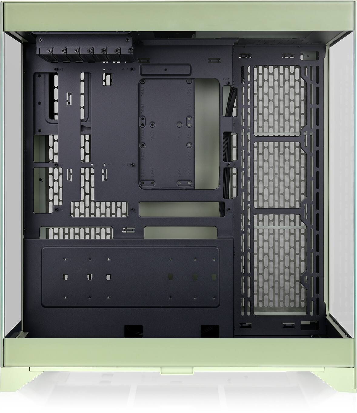 Alt View 13. Thermaltake - CTE E550 TG Mid Tower ATX PC Case - Matcha Green.