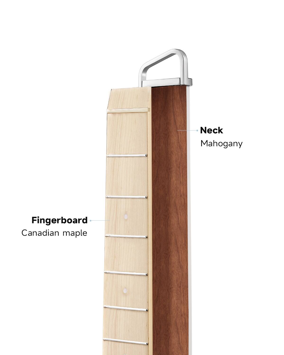 Neck Mahogany
Fingerboard Canadian maple