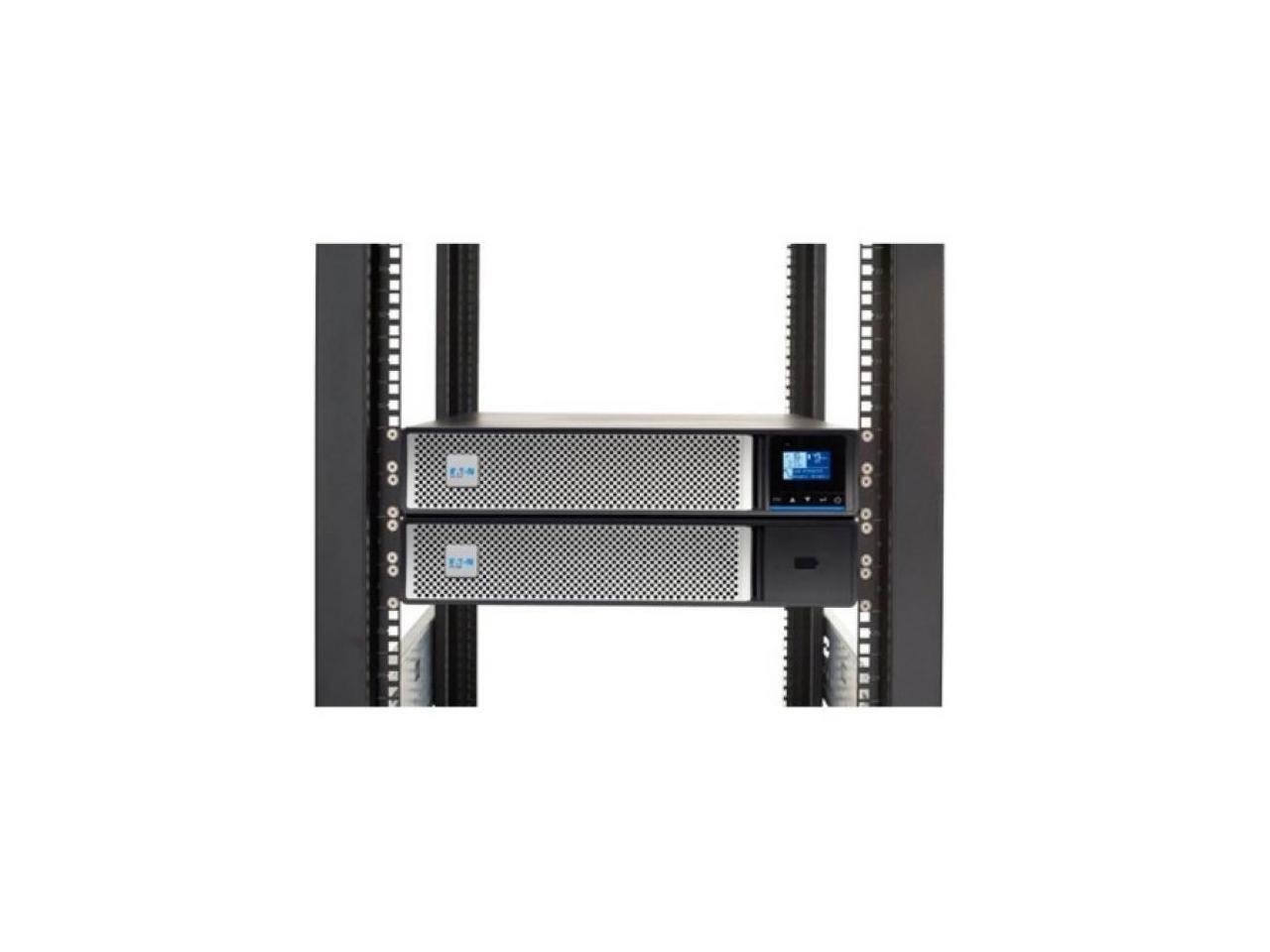 Alt View 3. Eaton - Eaton 5PX G2 1440VA 1440W 120V Line-Interactive UPS - 8 NEMA 5-15R Outlets, Cybersecure Network Card Included, Extended - Black.