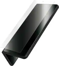 Front. ZAGG - Glass+ Defense Screen Protector for Samsung Galaxy Z Fold7 - Clear.