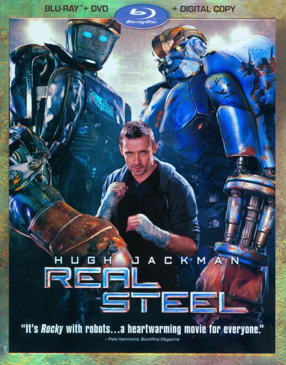  Real Steel [3 Discs] [Includes Digital Copy] [Blu-ray/DVD] [2011]