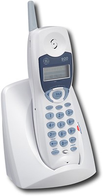 GE Cordless Phone with Answering Machine Single Line 900 MHZ, 26992GE1-A