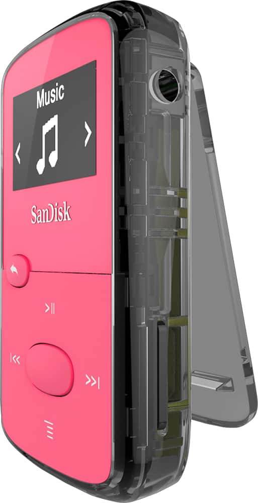 Alt View 11. SanDisk - Clip Jam 8GB* MP3 Player - Pink.