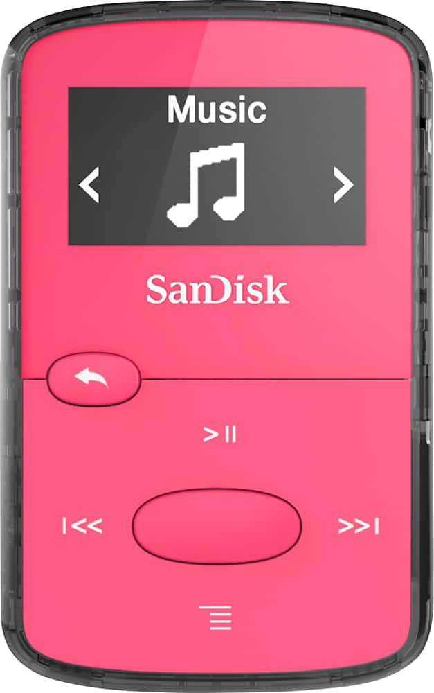 Alt View 12. SanDisk - Clip Jam 8GB* MP3 Player - Pink.