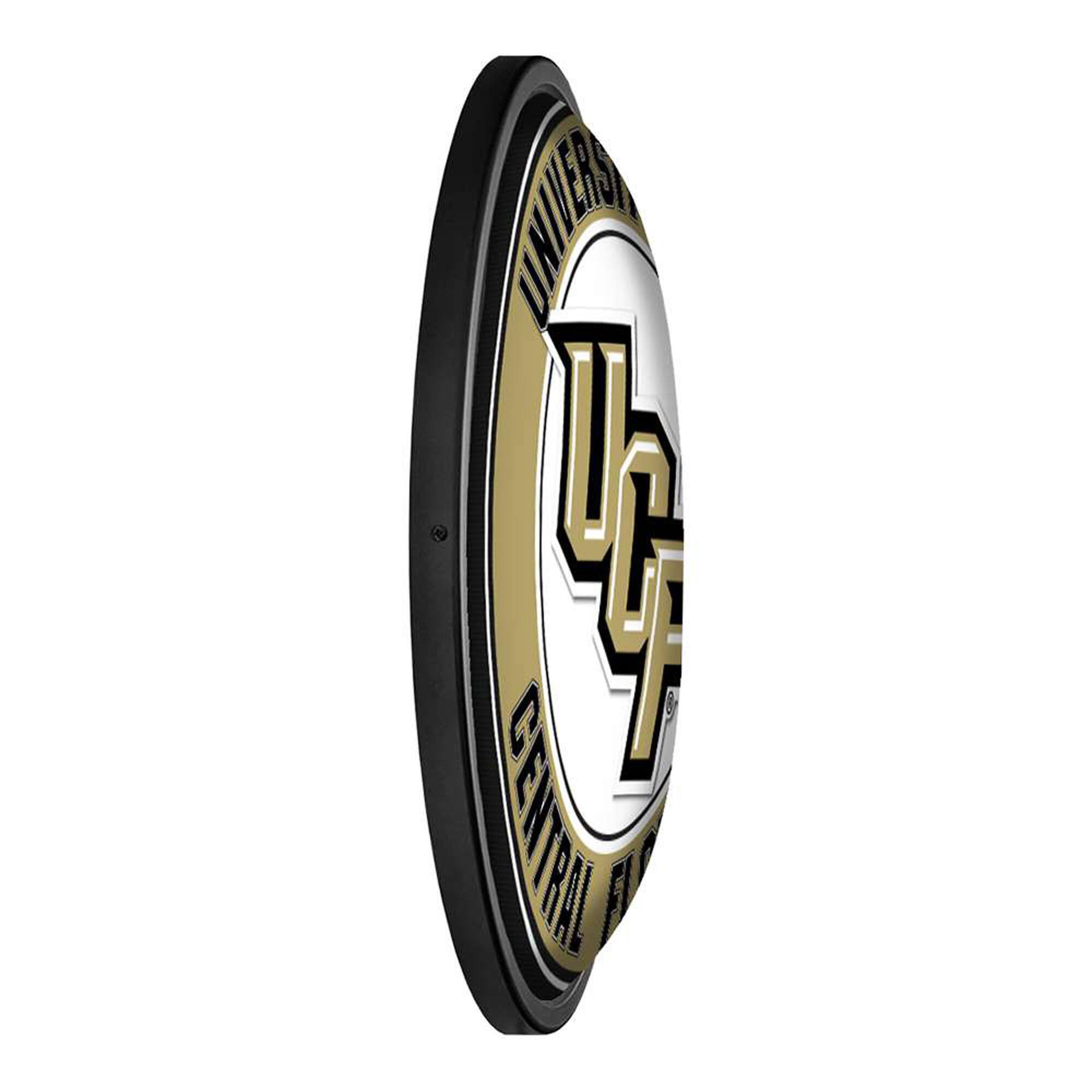 Alt View 3. The Fan-Brand - UCF Knights Logo 18'' Round Slimline Illuminated Wall Sign - Multicolor.