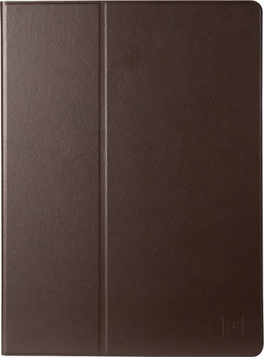 Platinum - Folio Case for Apple® iPad® Pro 12.9" - Brown - Larger Front