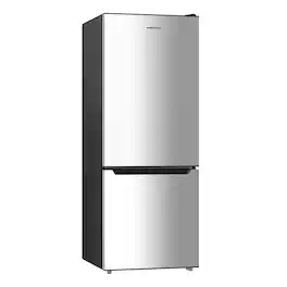 BANGSON - 7.1 Cu.Ft Fridge, Bottom Freezer, Large Capacity, Energy Saving, Adjustable Temp, Low Noise - Silver
