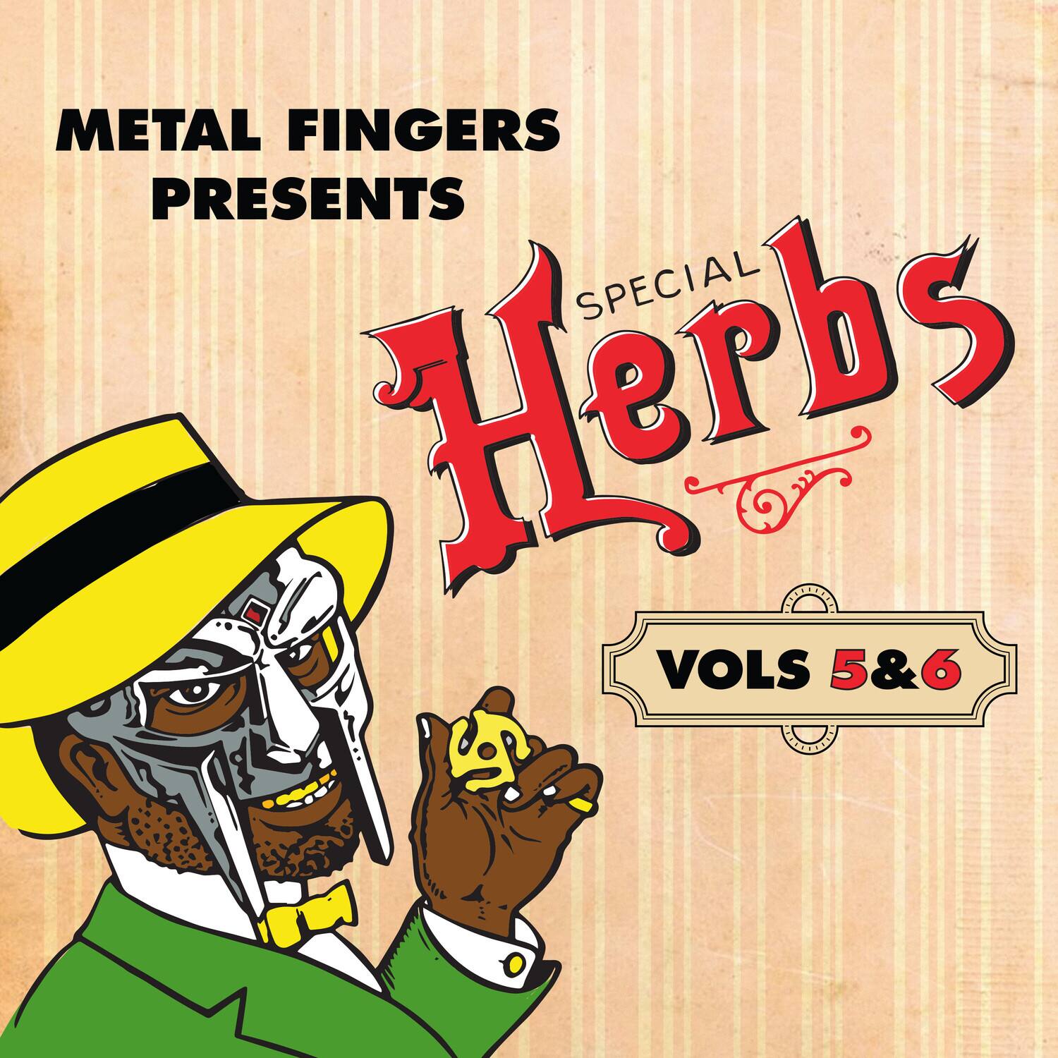 MF Doom - Metal Fingers Presents: Special Herbs Vol. 5 & 6 - Red - VINYL LP