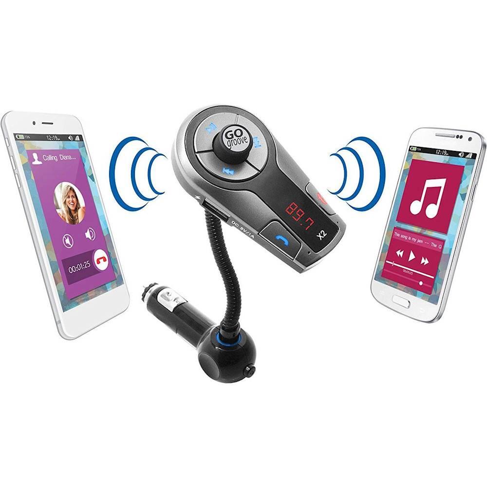 Best Buy FlexSMART X2 Bluetooth InCar FM Transmitter GGFSX20200GYEW