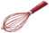 Front Zoom. Cake Boss - 10" Balloon Whisk - Red.