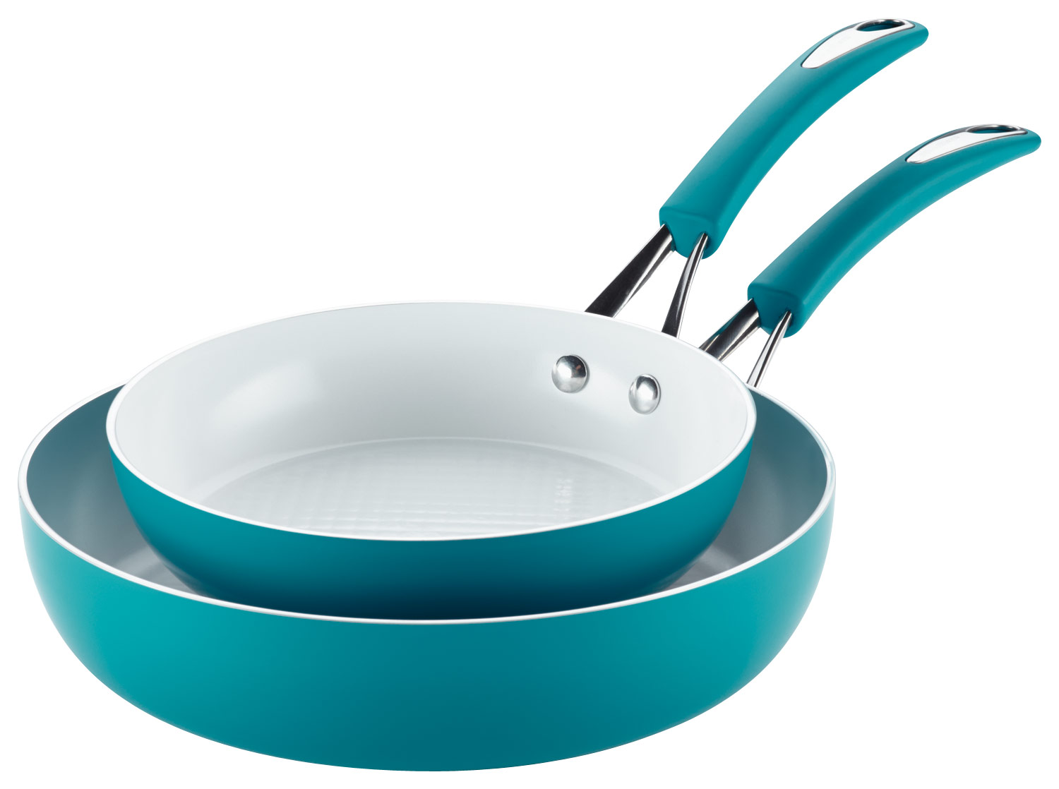 SilverStone Ceramic CXi Nonstick 8-Inch Deep Skillet, Marine Blue - Bed  Bath & Beyond - 9929800