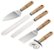 Front Zoom. Cake Boss - 5-Piece Decorate and Serve Set - Silver/Brown.