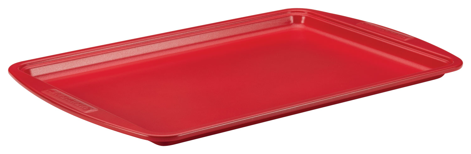  SilverStone - 10&quot; x 15&quot; Cookie Pan - Chili Red