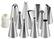 Front. Cake Boss - 12-Piece Basic Decorating Tip Set - Stainless Steel.