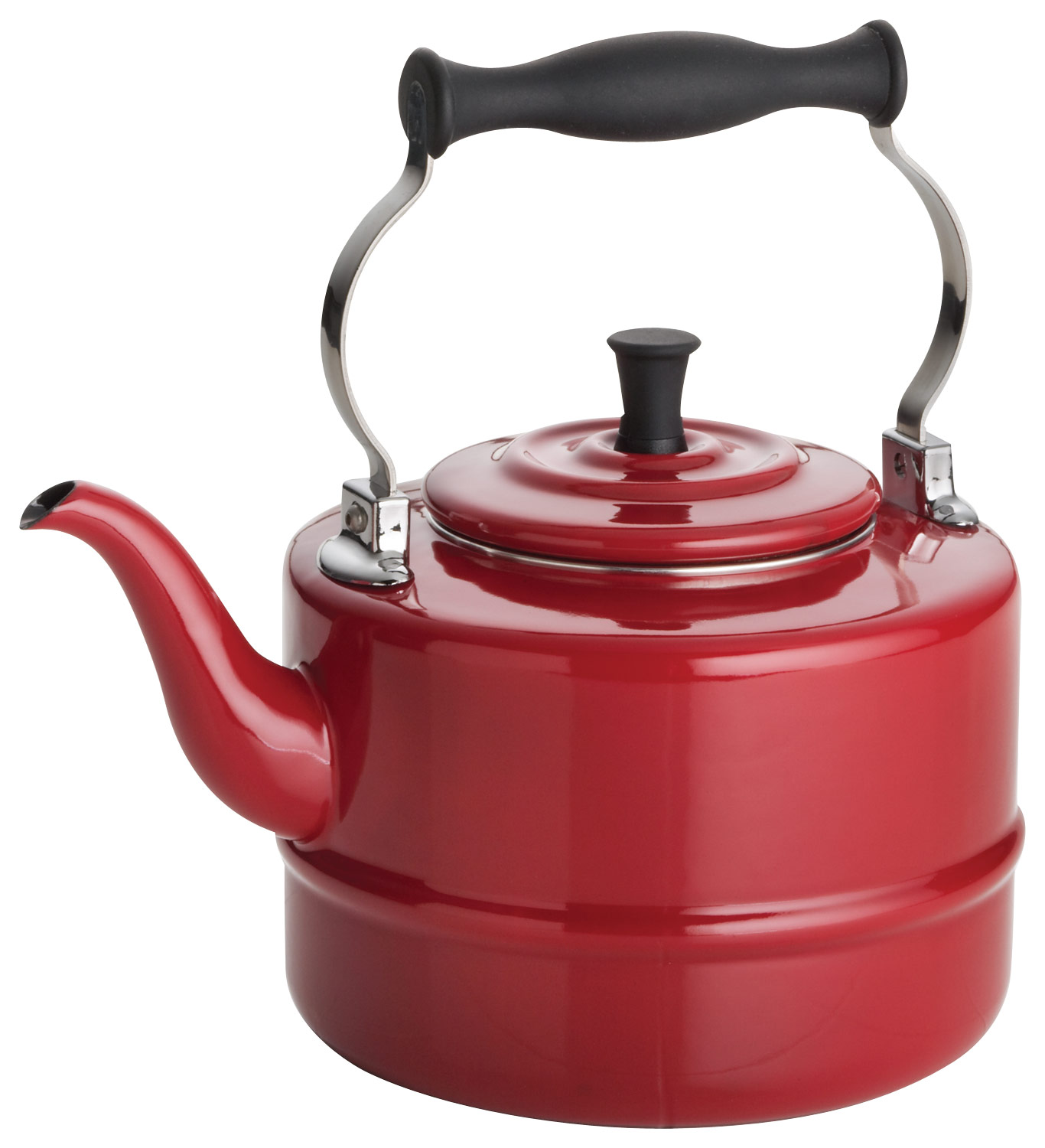 BonJour 8-Cup Stovetop Tea Kettle in Silver 53087 - The Home Depot