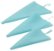 Front Zoom. Cake Boss - Plastic Icing Bags (3-Count) - Blue.