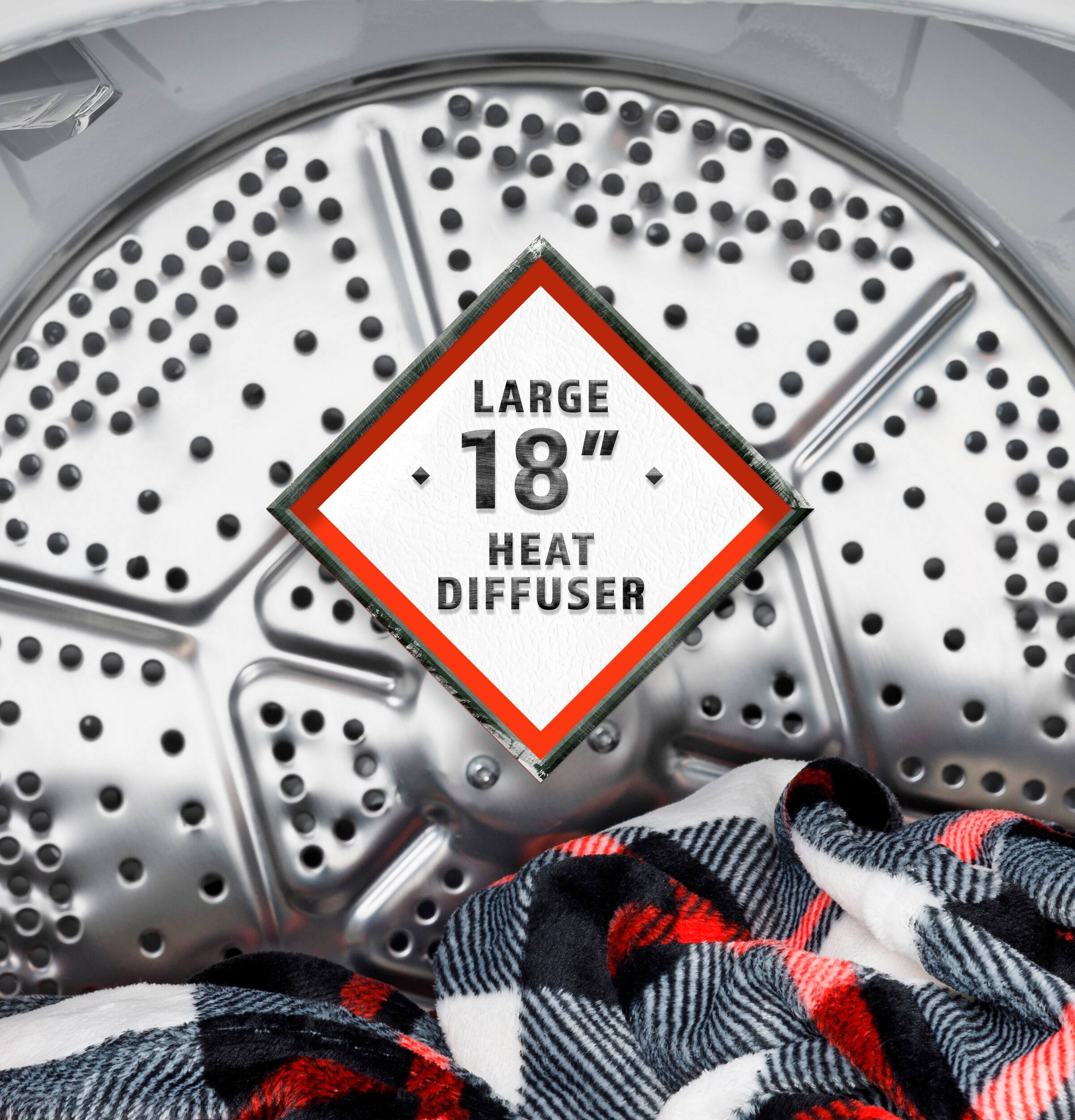 LARGE 18" HEAT DIFFUSER