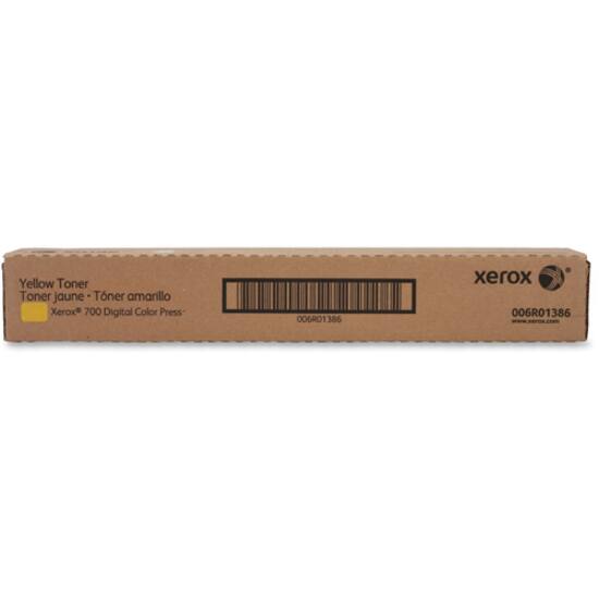 Yellow Toner Toner jaune Toner amarillo Xerox 700 Digital Color Press
006RO1386
xerox 006R01386 www.xerox.com