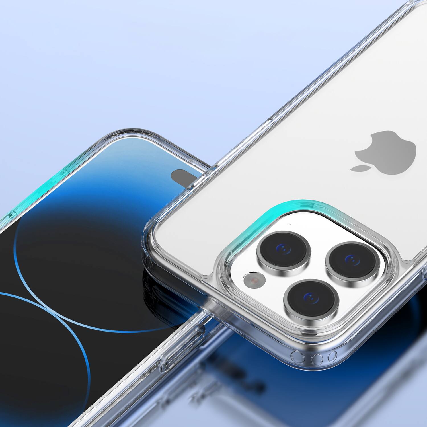 Alt View 3. SaharaCase - Venture Series Hard Shell Case iPhone 15 Pro Max - Clear - Clear.