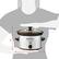 Alt View Zoom 15. Elite Gourmet - 2Qt. Oval Slow Cooker - Stainless Steel.