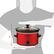 Alt View Zoom 15. Elite Gourmet - 2Qt. Oval Slow Cooker - Red.