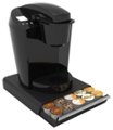 Angle Zoom. Mind Reader - Coupe Coffee Pod Drawer - Black/Silver.