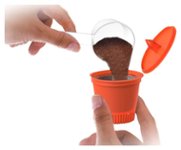 Front Zoom. Mind Reader - Whiz Disposable K-Cup Single-Serve Coffee Pods (30-Pack) - Orange.