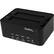Left. StarTech.com - Hard Drive Duplicator & Eraser Dock - Black.