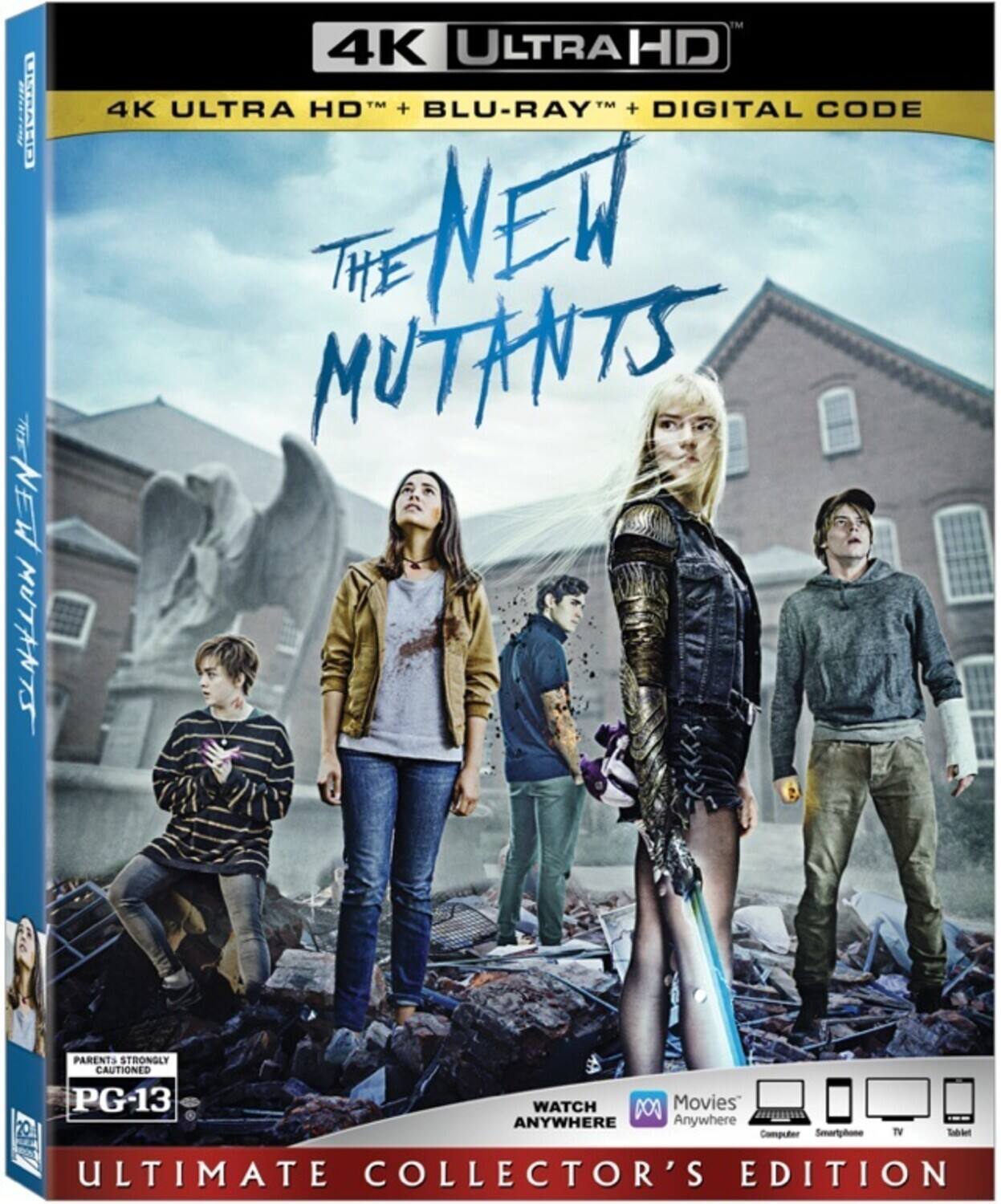 Alt View 1. The New Mutants   - 4K Blu-Ray.