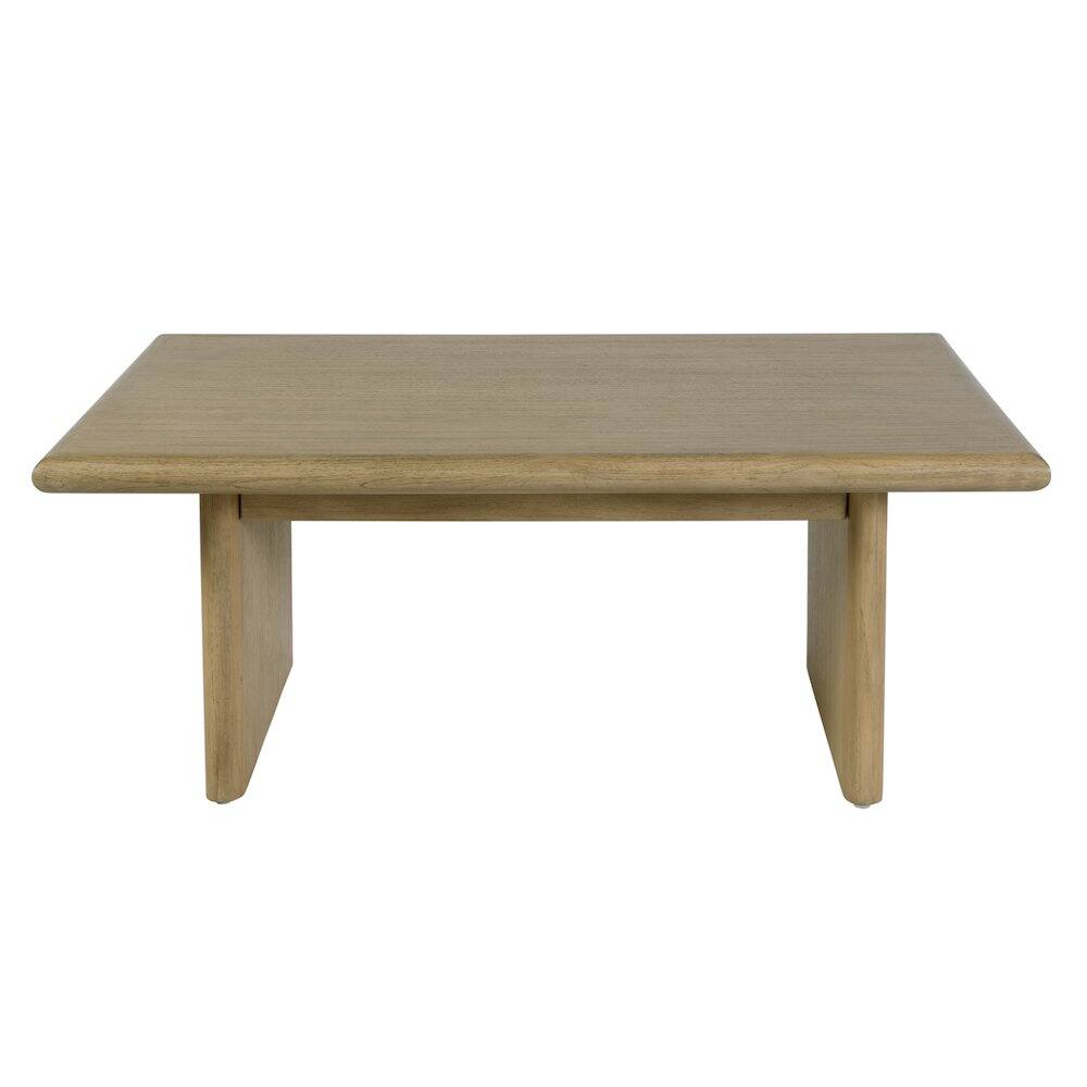 Back. Butler Specialty - Halmstad 42 in. W Rectangular Wood Coffee Table - Light Brown.