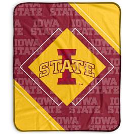 Pegasus - Iowa State Cyclones 50" x 60" Diamond Logo Fleece Blanket - Multicolor