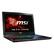 Left. MSI - 15.6" Laptop - Intel Core i7 - 16GB Memory - NVIDIA GeForce GTX 960M - 1TB Hard Drive - Aluminum black.