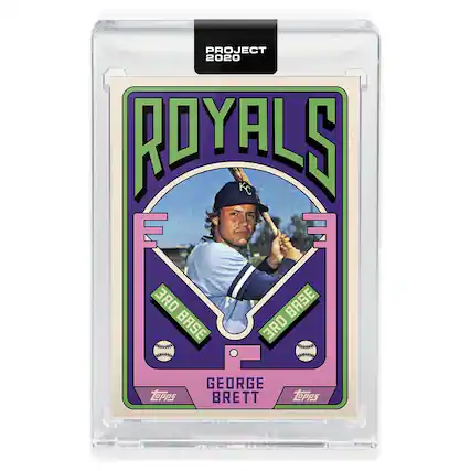 PROJECT 2020
ROYALS
KC
3RD BASE
GEORGE BRETT
Topps